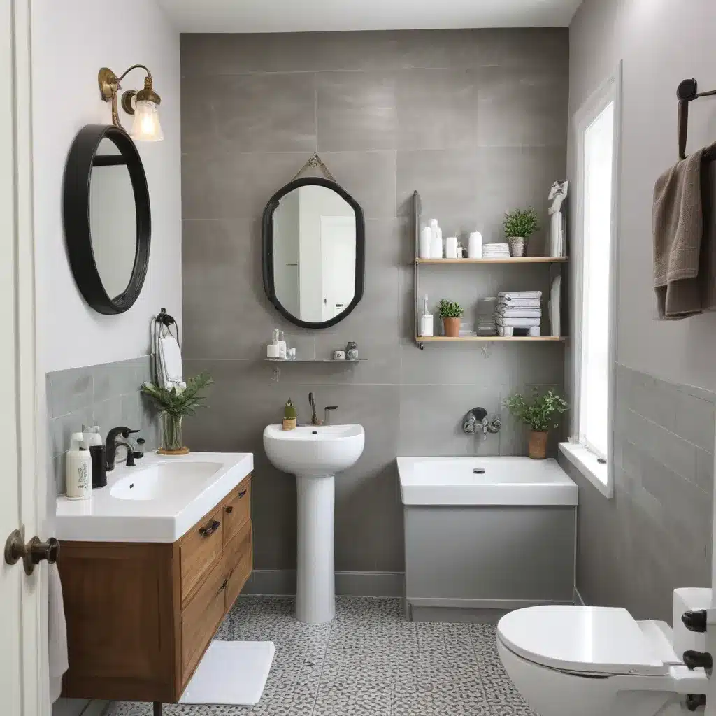 Transform Tiny Bathrooms On A Budget