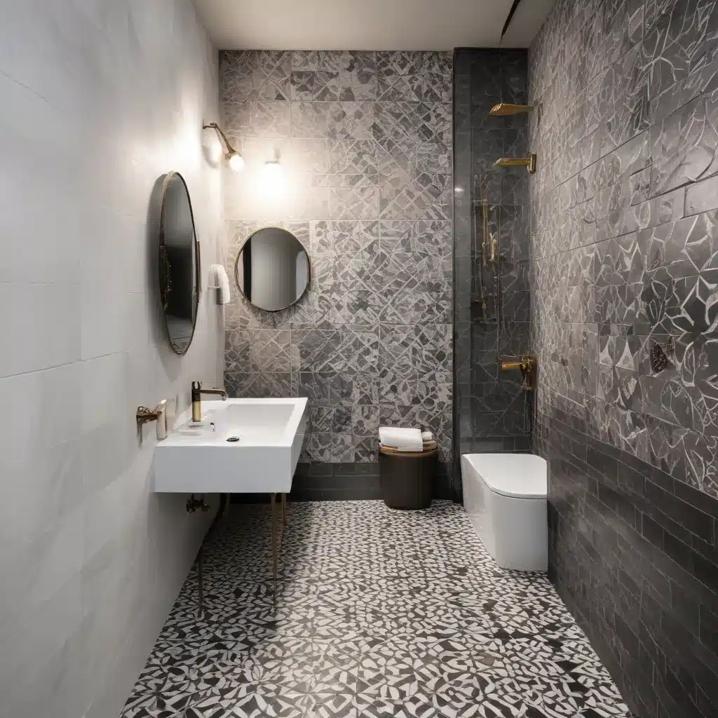 Unexpected Bathroom Tile Designs and Patterns