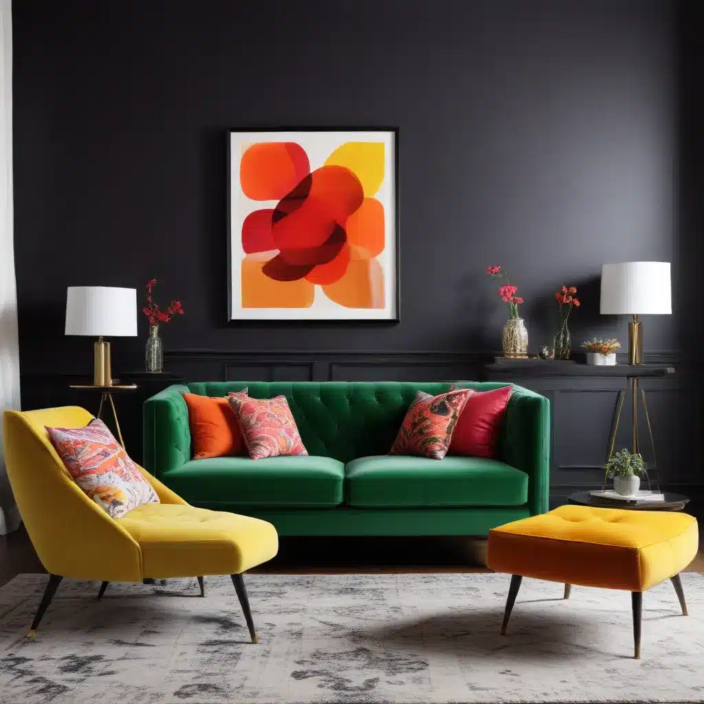 Unexpected Pops of Color for Bold Style