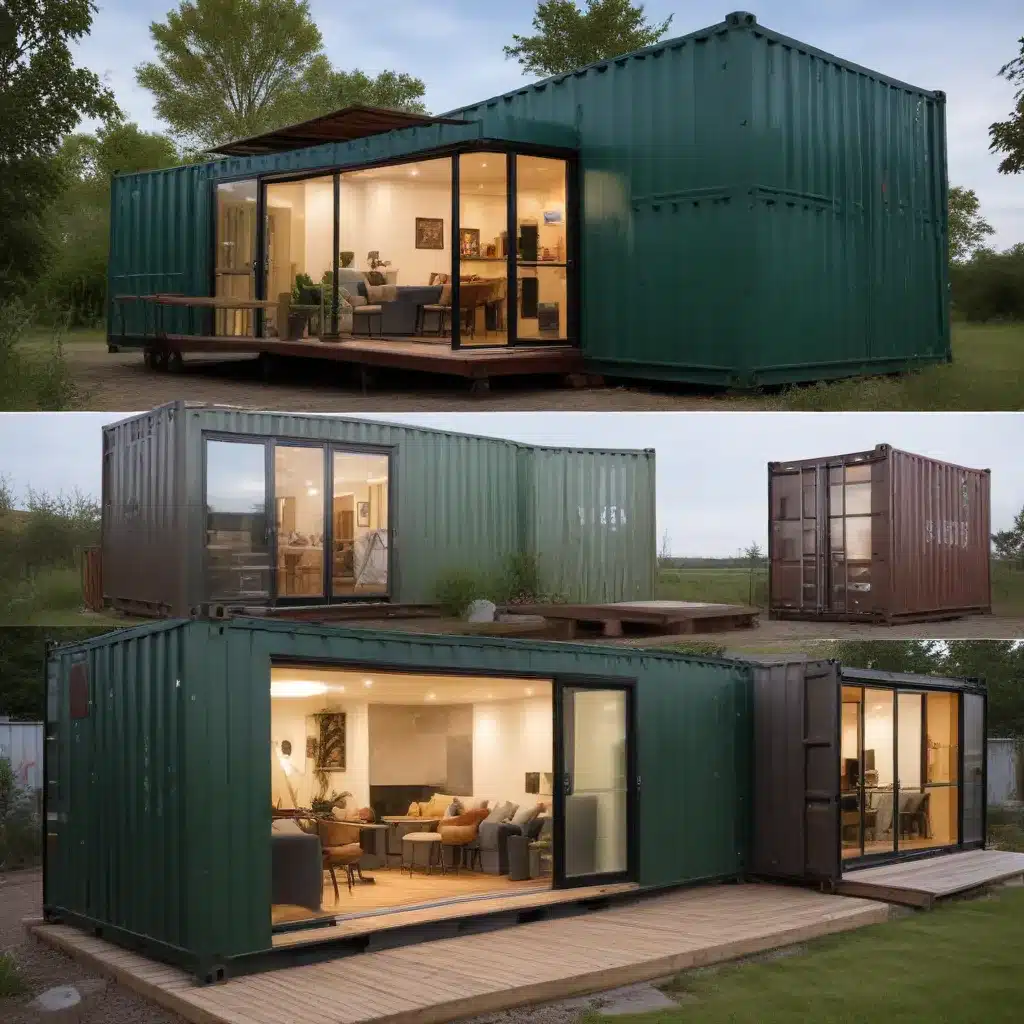 Upcycled Shipping Containers Create Modern Eco-Homes