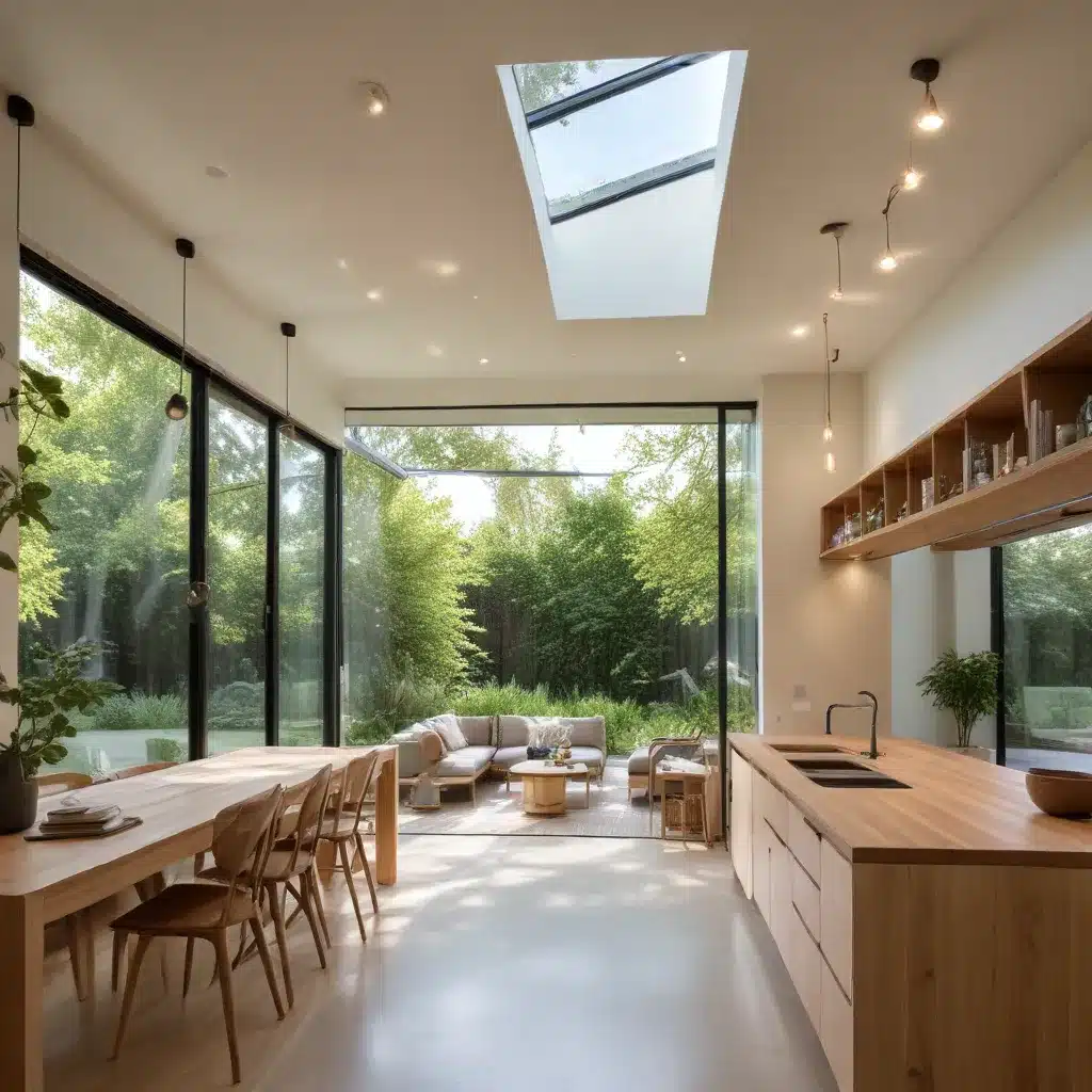 Sustainable Home Extensions: Integrating Sustainable Building Adaptable Lighting and Daylighting