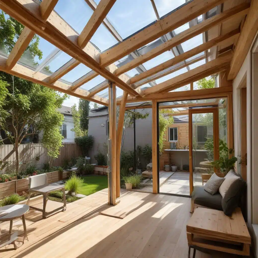 Sustainable Home Extensions: Integrating Sustainable Building Sharing Economy Models