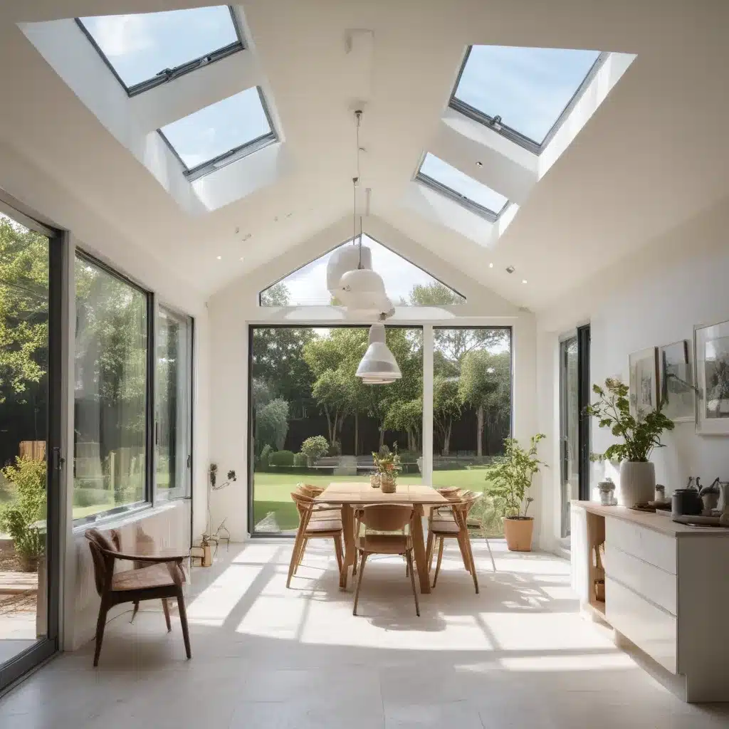 Maximising Natural Light and Reducing Electricity Use in Home Extensions