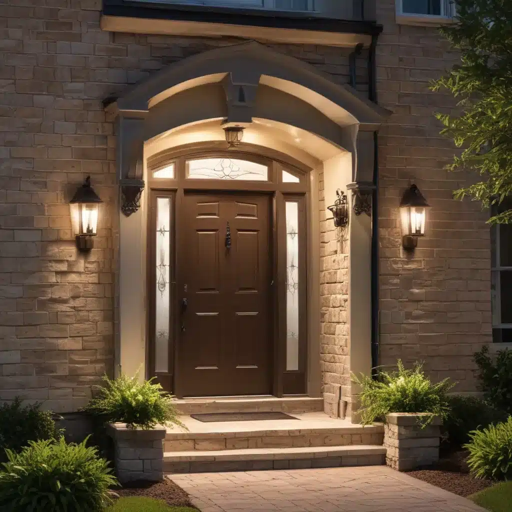 Upgrading Entryway Lighting for Improved Security and Curb Appeal